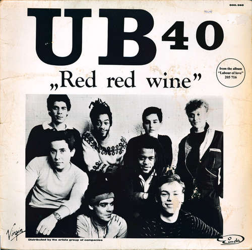 Cover UB40 - Red Red Wine (12) Schallplatten Ankauf