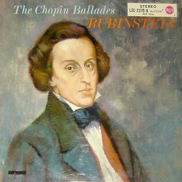 Cover Chopin* - Rubinstein* - The Chopin Ballades (LP, Album) Schallplatten Ankauf