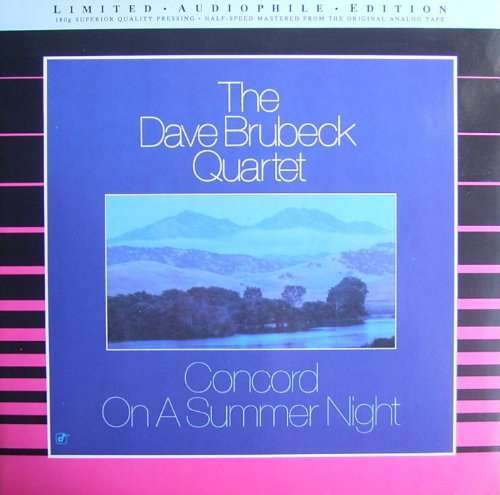 Cover The Dave Brubeck Quartet - Concord On A Summer Night (LP, Album, Ltd, RE, 180) Schallplatten Ankauf