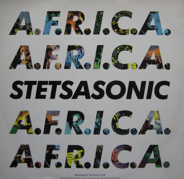 Cover Stetsasonic - A.F.R.I.C.A. (12) Schallplatten Ankauf