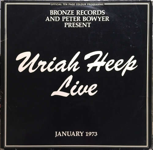 Cover Uriah Heep - Uriah Heep Live (2xLP, Album, Pin) Schallplatten Ankauf