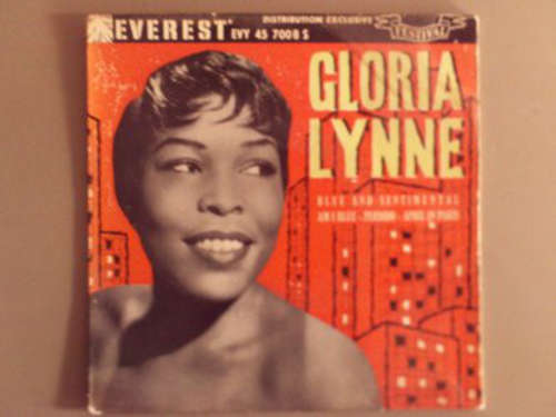 Cover Gloria Lynne - Blue And Sentimental (7, EP) Schallplatten Ankauf