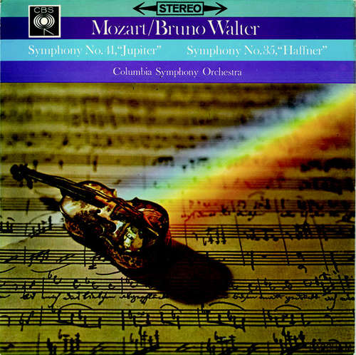 Cover Bruno Walter, Columbia Symphony Orchestra / Mozart* - Symphony No. 41, Jupiter / Symphony No. 35, Haffner (LP, Album) Schallplatten Ankauf