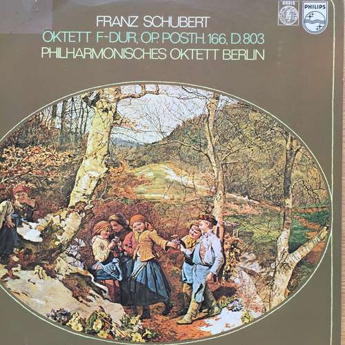 Cover Franz Schubert, Philharmonisches Oktett Berlin - Oktett F-dur, Op. Posth. 166, D.803 (LP) Schallplatten Ankauf