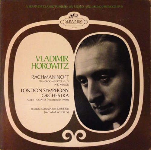 Cover Rachmaninoff* / Haydn* - Vladimir Horowitz, The London Symphony Orchestra, Albert Coates - Piano Concerto No. 3 / Sonata No. 52 In E Flat (LP, Comp, Mono) Schallplatten Ankauf