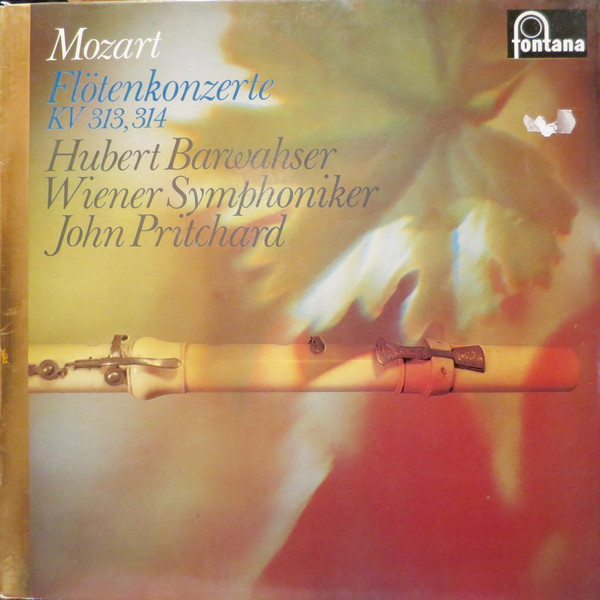 Cover Wolfgang Amadeus Mozart, John Pritchard, Wiener Symphoniker, Hubert Barwahser - Flotenkonzerte Kv 313, 314 (LP, RE) Schallplatten Ankauf