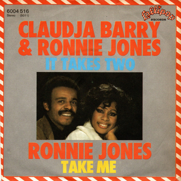 Cover Claudja Barry & Ronnie Jones - It Takes Two / Take Me (7, Single) Schallplatten Ankauf