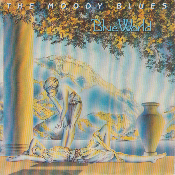 Cover The Moody Blues - Blue World (7, Single, Tra) Schallplatten Ankauf