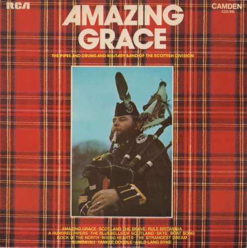 Cover The Pipes And Drums And Military Band Of The Scottish Division - Amazing Grace (LP) Schallplatten Ankauf