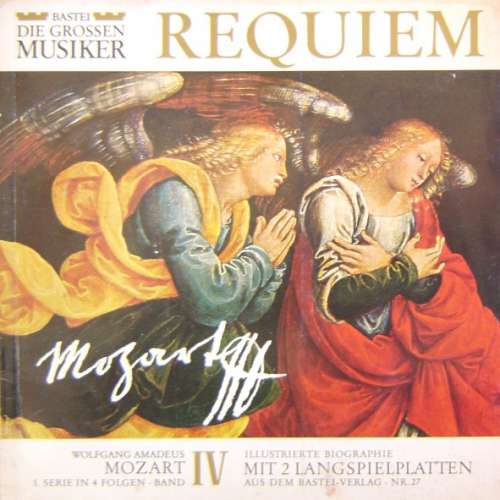 Cover Wolfgang Amadeus Mozart - Requiem (2x10, Comp, Wit) Schallplatten Ankauf