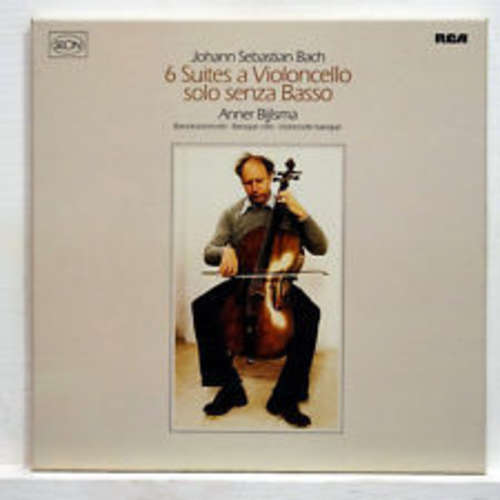 Cover Johann Sebastian Bach, Anner Bijlsma* - 6 Suites A Violoncello Solo Senza Basso (3xLP + Box) Schallplatten Ankauf