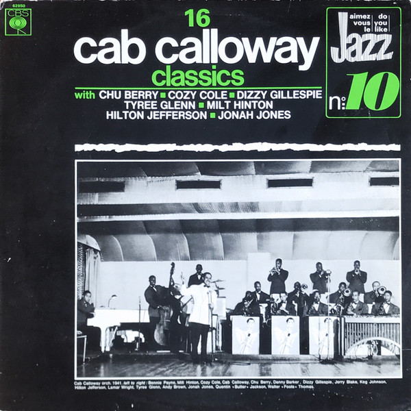 Cover Cab Calloway - 16 Cab Calloway Classics (LP, Comp) Schallplatten Ankauf