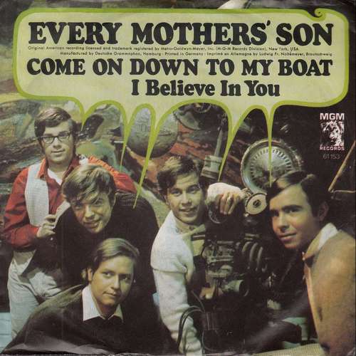 Cover Every Mothers' Son - Come On Down To My Boat / I Believe In You (7, Single) Schallplatten Ankauf