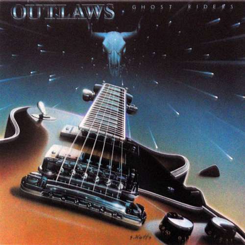 Cover Outlaws - Ghost Riders (LP, Album) Schallplatten Ankauf