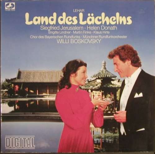Cover Chor Des Bayerischen Rundfunks, Siegfried Jerusalem, Helen Donath, Franz Lehár - Das Land Des Lächelns  (2xLP, Album) Schallplatten Ankauf