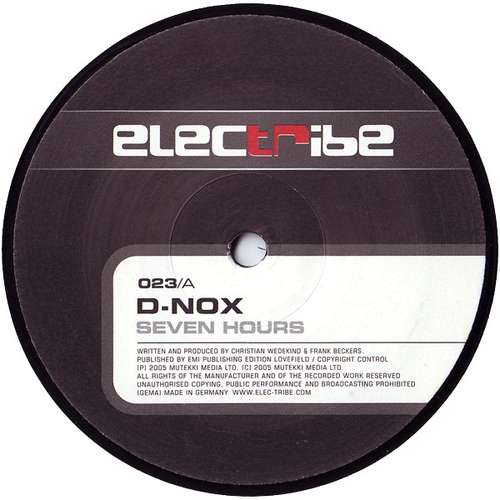 Cover D-Nox - Seven Hours (12) Schallplatten Ankauf