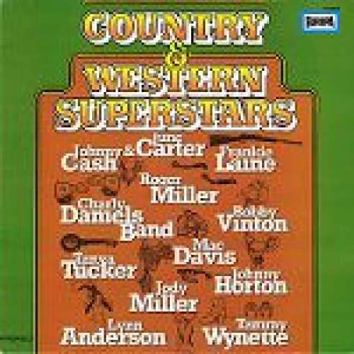 Cover Various - Country & Western Superstars (LP, Comp) Schallplatten Ankauf