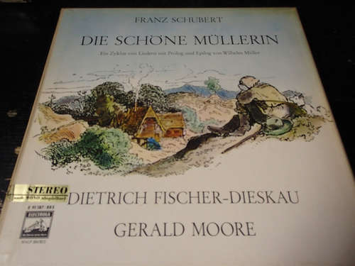 Cover Schubert* - Dietrich Fischer-Dieskau, Gerald Moore - Die Schöne Müllerin (Box + LP + LP, S/Sided) Schallplatten Ankauf