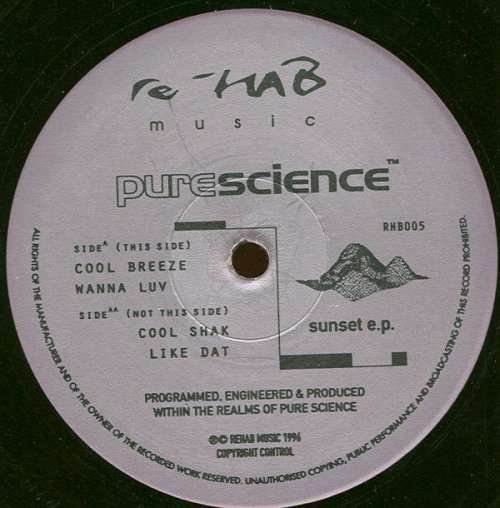 Cover Pure Science - Sunset EP (12, EP) Schallplatten Ankauf