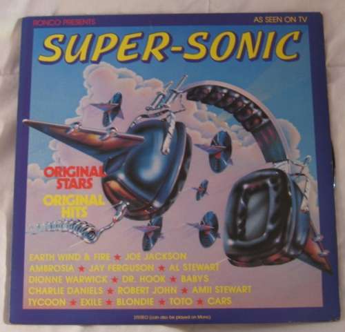 Cover Various - Super-sonic (LP, Comp, Mon) Schallplatten Ankauf