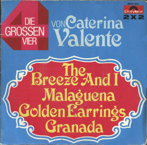 Cover Caterina Valente - Die Grossen Vier Von Caterina Valente (2x7, Single) Schallplatten Ankauf