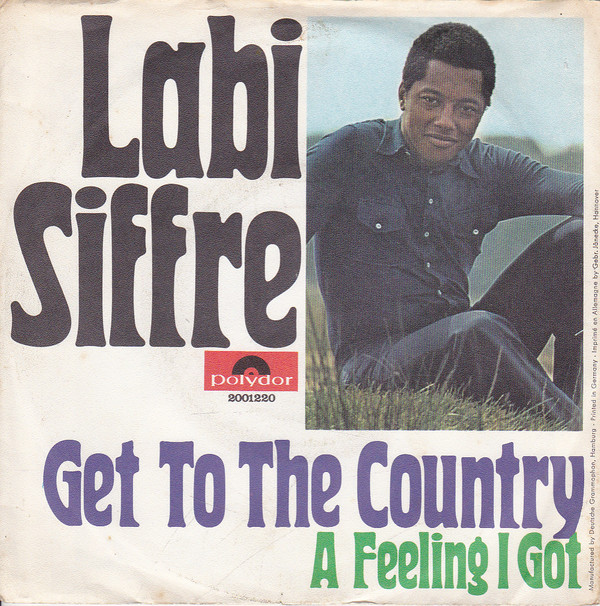 Cover Labi Siffre - Get To The Country / A Feeling I Got (7, Single) Schallplatten Ankauf