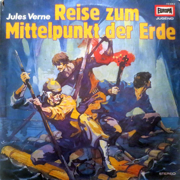 Cover Jules Verne (3) - Reise Zum Mittelpunkt Der Erde (LP) Schallplatten Ankauf