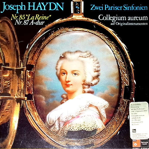 Cover Joseph Haydn - Collegium Aureum - Zwei Pariser Sinfonien - Nr.85 La Reine - Nr.87 A-Dur (LP, Album) Schallplatten Ankauf