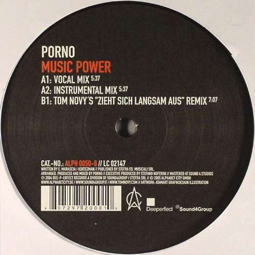 Cover Porno - Music Power (12) Schallplatten Ankauf