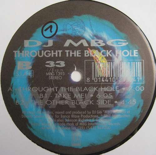 Cover Throught The Black Hole Schallplatten Ankauf