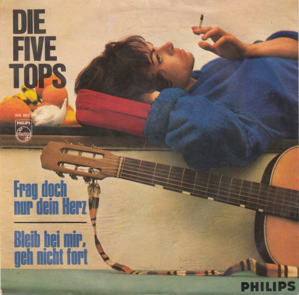 Cover Die Five Tops* - Frag Doch Nur Dein Herz / Bleib Bei Mir, Geh Nicht Fort (7, Single, Mono) Schallplatten Ankauf
