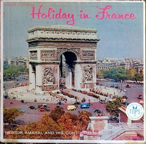 Cover Nestor Amaral And His Continentals - Holiday In France (LP, Album) Schallplatten Ankauf