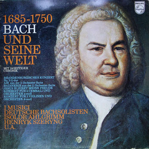 Cover Bach* - 1685-1750 Bach Und Seine Welt (LP) Schallplatten Ankauf
