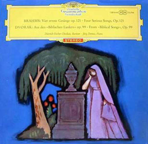 Cover Dietrich Fischer-Dieskau, Jörg Demus - Johannes Brahms: Vier Ernste Gesänge Op. 121 / Anton Dvorak: Aus Den Biblischen Liedern Op. 99 (LP) Schallplatten Ankauf
