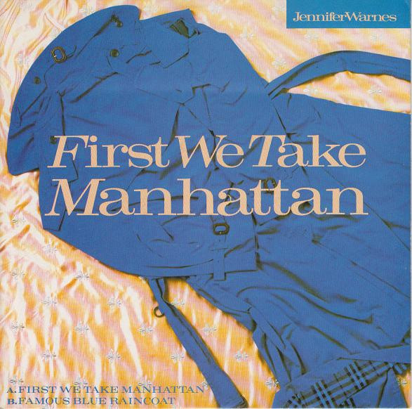Cover Jennifer Warnes - First We Take Manhattan (7, Single) Schallplatten Ankauf