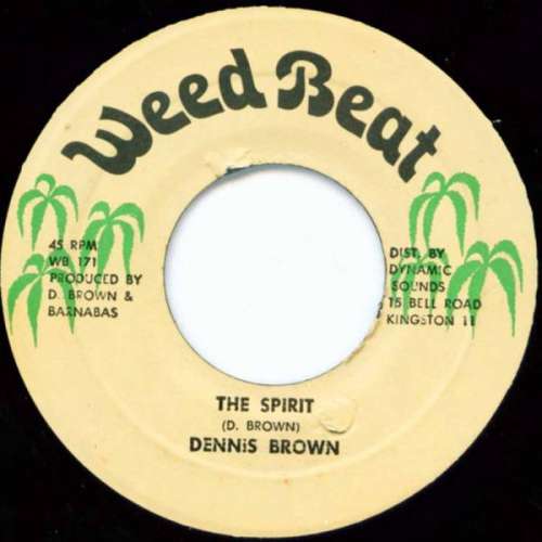 Cover Dennis Brown - The Spirit (7) Schallplatten Ankauf