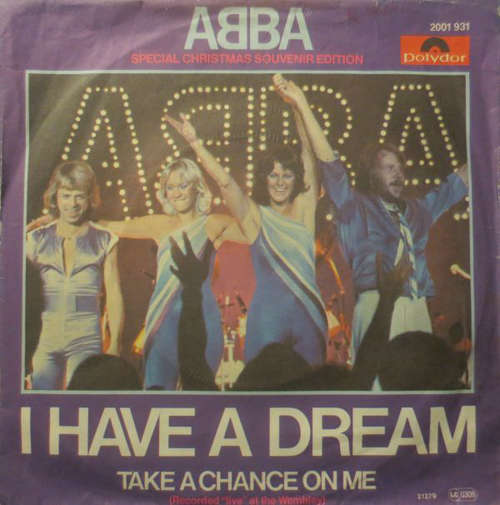Cover ABBA - I Have A Dream (7, Single) Schallplatten Ankauf
