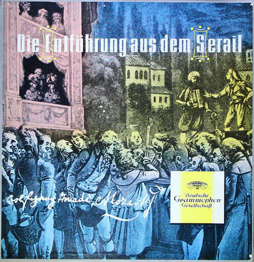 Cover Wolfgang Amadeus Mozart - Die Entführung Aus Dem Serail (2xLP, Mono, RE + Box) Schallplatten Ankauf