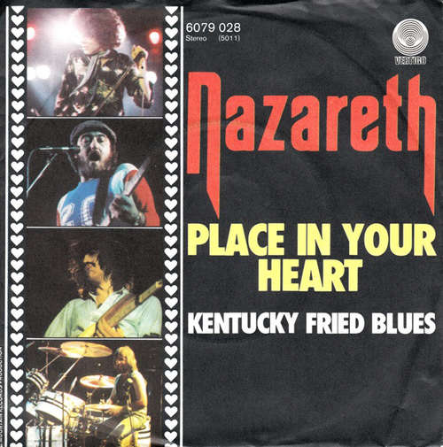 Cover Nazareth (2) - Place In Your Heart (7, Single) Schallplatten Ankauf