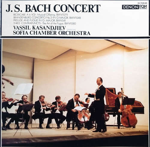 Cover J.S.Bach*, Vassil Kasandjiev*, Sofia Chamber Orchestra* - J.S.Bach Concert (LP) Schallplatten Ankauf