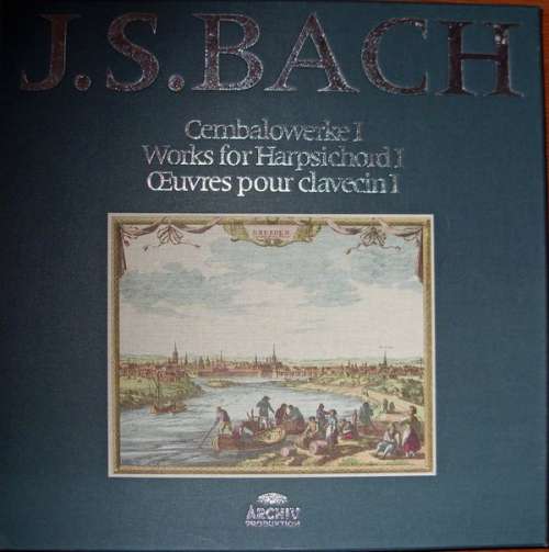 Cover J.S. Bach* - Cembalowerke / Works For Harpsichord / Œuvres Pour Clavecin I (11xLP + Box, Comp) Schallplatten Ankauf