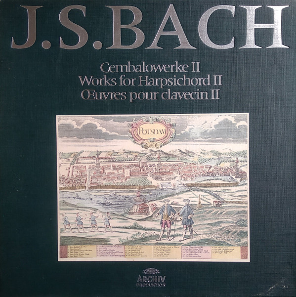 Cover J.S. Bach* - Cembalowerke / Works For Harpsichord / Œuvres Pour Clavecin II (10xLP + Box, Comp) Schallplatten Ankauf