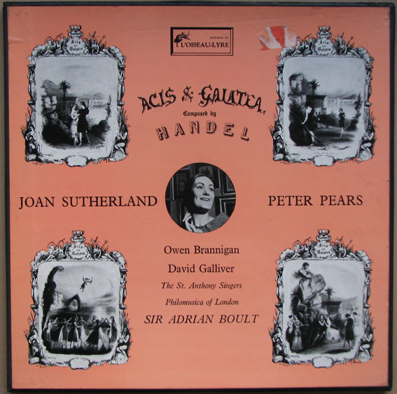 Cover Handel* - Acis & Galatea (2xLP + Box) Schallplatten Ankauf