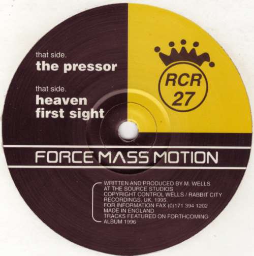 Cover Force Mass Motion - The Pressor (12) Schallplatten Ankauf