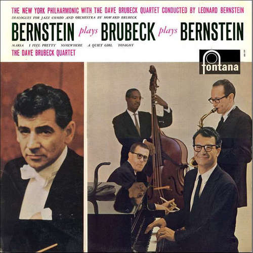 Cover The Dave Brubeck Quartet - Bernstein Plays Brubeck Plays Bernstein (LP, Album) Schallplatten Ankauf