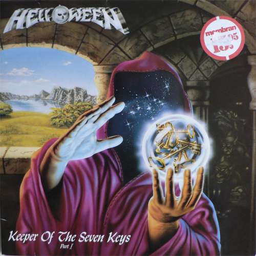 Cover Helloween - Keeper Of The Seven Keys - Part I (LP, Album, Gat) Schallplatten Ankauf