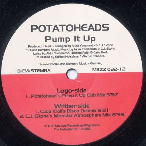 Cover Potatoheads - Pump It Up (12) Schallplatten Ankauf