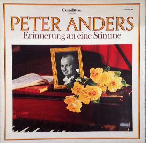Bild Peter Anders (2) - Erinnerung An Eine Stimme (LP, Comp, Mono) Schallplatten Ankauf