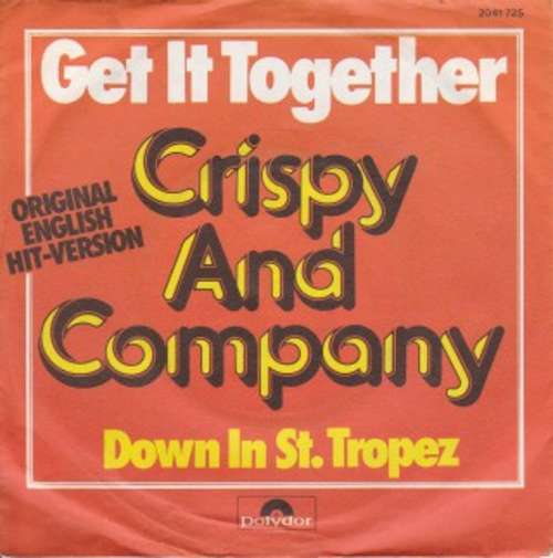 Cover Krispie And Company - Get It Together (7, Single) Schallplatten Ankauf
