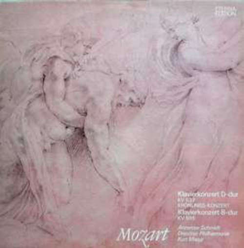 Cover Mozart* - Annerose Schmidt, Dresdner Philharmonie, Kurt Masur - Klavierkonzert D-dur Kv 537, Klavierkonzert B-dur Kv 595 (LP, Album) Schallplatten Ankauf